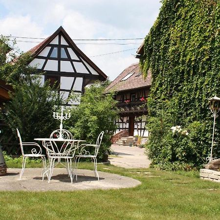 La Grange Aux Coqs Bed and Breakfast Ittenheim Exteriör bild
