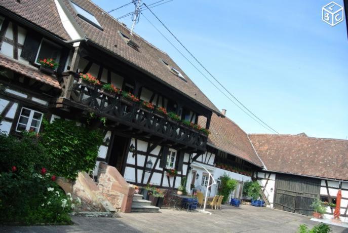 La Grange Aux Coqs Bed and Breakfast Ittenheim Exteriör bild